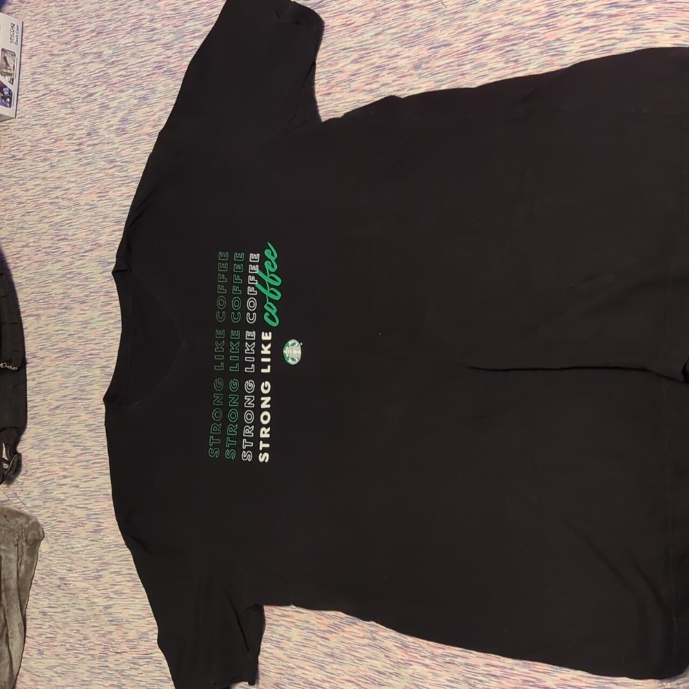 Starbucks Strong Like Coffee Tshirt Vneck
